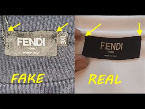 fake fendi shirt vs real|fendi authenticity check.